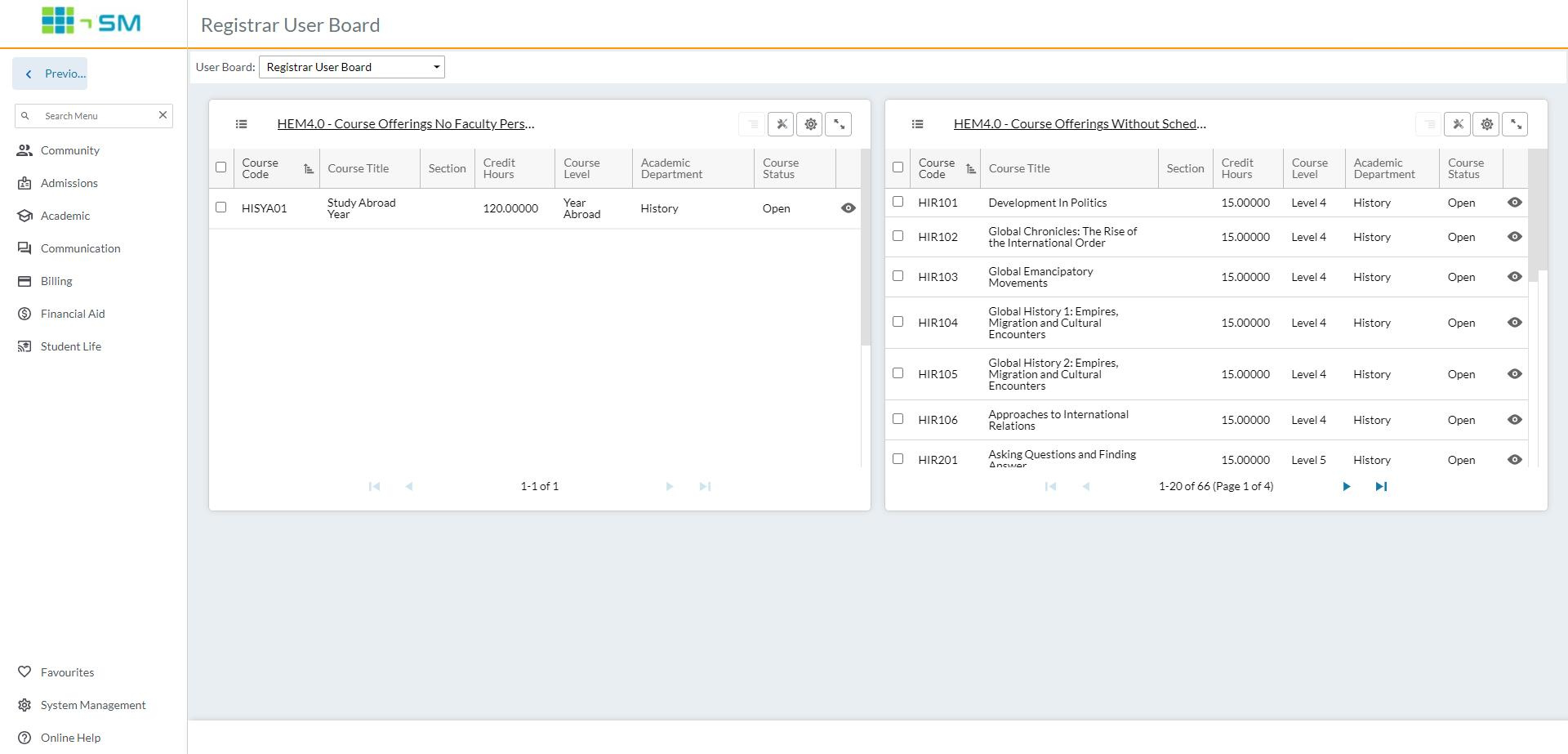 SM_Analytics Module Screenshot