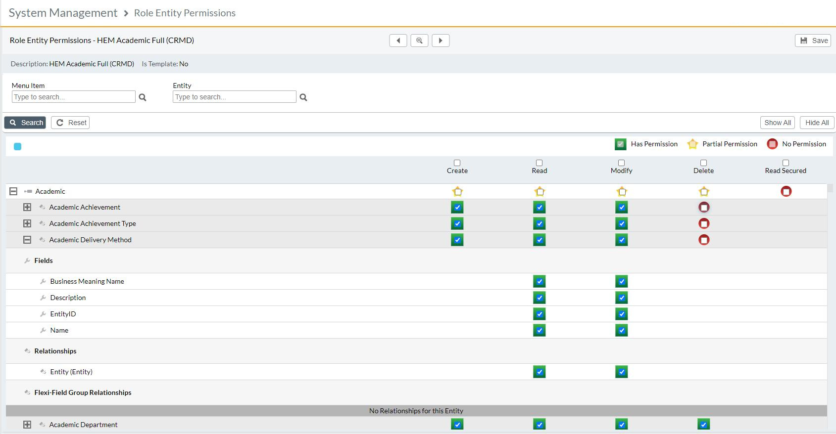 SM_System Management Module Screenshot
